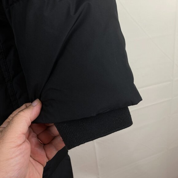 J Crew Womens Sz S Down Fill Quilted Hooded Full Zip Puffer Warm Winter Jacket - Picture 4 of 7